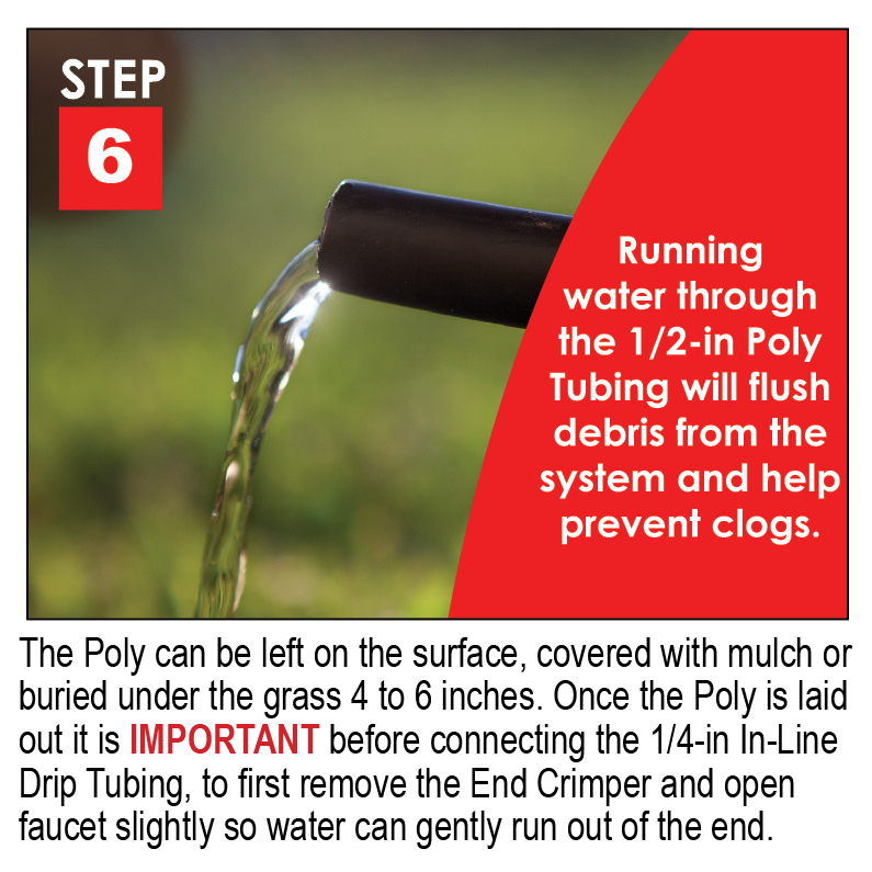 Picture of Vegetable Garden Drip Kit-6 in Spacing